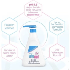 Resim Sebamed Bebek Şampuanı 500 ML 
