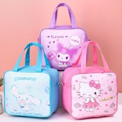 Resim Sanrio Öğle Yemeği Çantası, Termal İzolasyonlu Karikatür Temalı Çanta - Sevimli El Çantası, Yıkanabilir Kalınlaştırılmış Saklama Çantası ile İş, Seyahat ve Günlük Kullanım İçin Uygun, Tatil Hediyesi, Doğum Günü Hediyeleri. Yiyeceklerle Temas Yapmaz 