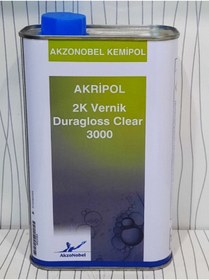 Resim AKZO NOBEL Duragloss Clear Vernik 1 Litre 3000 