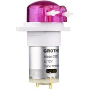 Resim Leezsing 12v Dc Mikro Peristaltic Pompa - Sabit Akışlı Su Döngü Motoru - 1 3mm Yemek Grubu Silikon Boru 