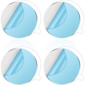 Resim GongtuShop 4 Yuvarlak Stil 3m Metal Plaka Disk Demir Levha Mıknatıs Cep Cep Telefonu Tutucu Manyetik Araba Hava Firar Montaj Telefon Standı Montaj Desteği (Yurt Dışından) 