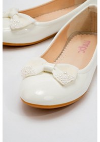 Resim Mnpc Kız Çocuk Beyaz Fashion Babet 25y4b100531 Beyaz 