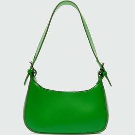 Resim Shule Bags Muse Oval Baget Çanta Yeşil Yeşil 