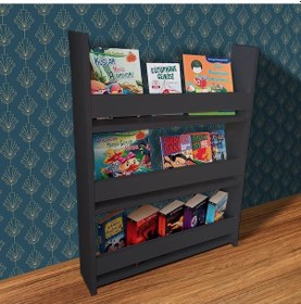Resim Montessori Kitaplık Eğitici Bebek Odası Kitaplığı Tlpk01s 001 