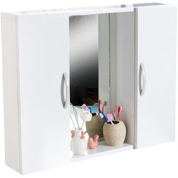 Şişmez Paslanmaz Çürümez Suya Dayanıklı Pvc Banyo Wc Dolabı Dolap Beyaz