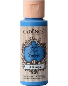 Resim Cadence Sytle Matt Kumaş Boyası 59 ML F-631 Royal Mavi 