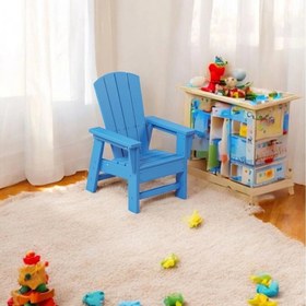 Resim Pino Çocuk Adirondack Sandalye-Mavi 