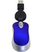 Resim Mini Bilgisayar Fare Geri Çekilebilir Usb Kablosu Optik Ergonomic1600 Dpı Dizüstü Bilgisayar İçin Taşınabilir Küçük Fareler Mavi Diğer 