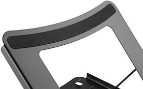 Resim DIGITUS Dizüstü bilgisayar standı - 5 pozisyonda ayarlanabilir - 10 inç ila 15 inç dizüstü bilgisayarlar için - sağlam çelik - siyah 