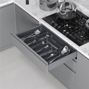 Resim Starax Antrasit Plastik Kaşıklık (S-2289-A) 