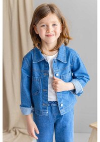 Resim Oliven The Kid Oliventhekid Unisex Koyu Mavi Kot Ceket Koyu Mavi Koyu Mavi 