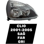 Resim AYFAR CLIO SAĞ FAR 2001-2009 (GRİ) 7701057658 