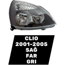 Resim AYFAR CLIO SAĞ FAR 2001-2009 (GRİ) 7701057658 