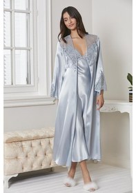 Resim Pierre Cardin 6425 Saten Altılı Gecelik Takım 