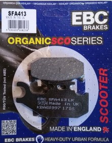 Resim EBC Sfa413 Organik Balata Arka Can-am Outlander 330, An200, Uh200 Burgman 