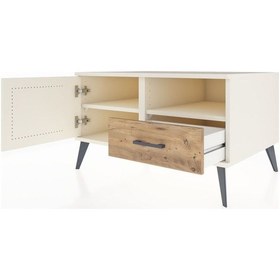 Resim Kronos Şifonyer 2 Raflı Tek Çekmeceli Tek Kapaklı 88x59x48 Aytaşı-aytaşı/çam Aytaşı/çam 