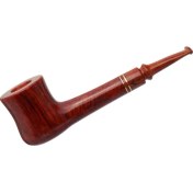 Resim Şahin Rose Club 9mm. Filtreli Briar Saplı Pipo 