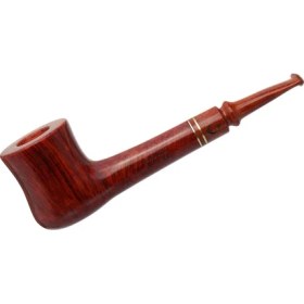 Resim Şahin Rose Club 9mm. Filtreli Briar Saplı Pipo 
