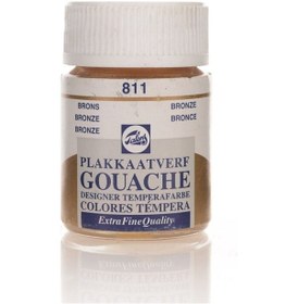 Resim Talens Guaj Boya 16 ML 811 Metalik Bronz Çok Renkli 