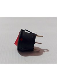 Resim Switch Anahtar Kırmızı Işıklı On-Off Kırmızı 