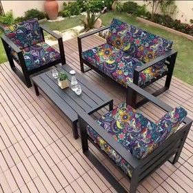 Resim 1 adet Canlı Çiçek Desenli Dış Mekan Koltuk Örtüsü - Dayanıklı Polyester Kumaş, Elastik Kapanış, Makine Yıkanabilir, Patio, Veranda ve Bahçe Mobilyaları için İdeal, Bahçe Mobilya Örtüsü|Canlı Çiçek Desenli|Elastik Kapanış Örtüsü, Dış Mekan Mobilya Örtüleri 