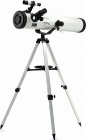 Resim 76 x 700 Profesyonel Aynalı Uzay Teleskopu Beyaz 