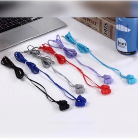 Resim Karler Bass KR-207 Mıknatıslı Kablolu Kulaklık - Kırmızı 