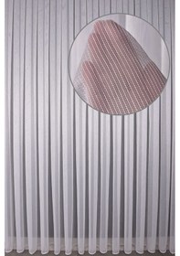 Resim Tül Perde Düz V6 Ds:14337 1x3 Sık Pile 1. Kalite Kırık Beyaz 