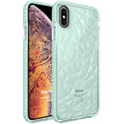 Resim Apple Iphone Xs Max Kılıf Prism Hybrid Yeşil Microsonic