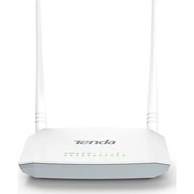 Resim Tenda D301V2 4 Port Wifi-N 300 MBPS ADSL2+Modem+USB Tenda