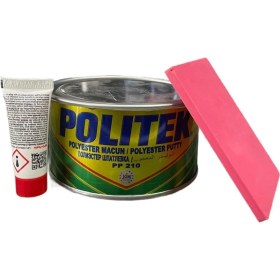 Resim Politek Polyester Macun Seti 500 gr 