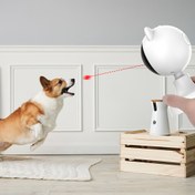 Resim USB Şarj Edilebilir Lazer Kedi Oyuncağı - Hızlı ve Yavaş Modları ile Etkileşimli Kırmızı Nokta Teaser, İç Mekan Kedileri için Otomatik Oynatma, Sessiz İşlem, 30 Dakikalık Zamanlayıcı, Tip-C Şarjı, Av İştahını Uyarıcı Olarak Mükemmel, Etkileşimli Kedi Oyuncağı 