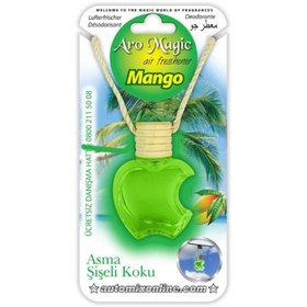 Resim Mrs Cargift AROMAGİC ASMA ŞİŞELİ ELMA KOKU AHŞAP KAPAKLI MANGO 