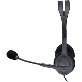 Resim Logitech H111 Mikrofonlu Kablolu Kulaküstü Kulaklık 