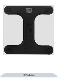 Resim Sinbo Sbs-4474 26x26 Cm Bluetooth Dijital Yağ Su Kas Vücut Kitle Endeksi Kilo Ölçer Tartı Baskül 