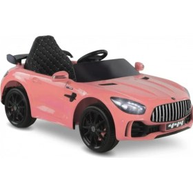 Resim 444 Gtr Sport Akülü Araba 12v Uzaktan Kumandalı Akülü Çocuk Araçları Pembe Pembe 