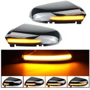 Resim Wondernest Su Sones Siyah Sinyal Şeffaf Ram Led Lambası İçin Flaşör Flaşör Dodge Dinamik Dikiz Çift Aynası Araba 2009-2018 1500 1 Pk Şeffaf Siyah 