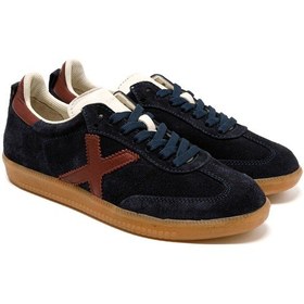 Resim Lacivert Sneaker Günlük Kadın Rc-25y-088-m-vade John May Laci Süet-bordo Cilt Lacivert 