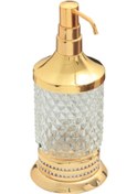 Resim Pure Crystal - Pvd Gold Set Üstü Sıvı Sabunluk Aks-1102 