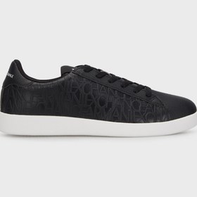 Resim Armani Exchange Logolu Hakiki Deri Sneaker Ayakkabı Erkek Ayakkabı Xux016 Xv654 K001 