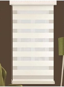 Resim Stor Zebra Perde 1234SDNYKREMM, Krem Rengi, 120 x 260 