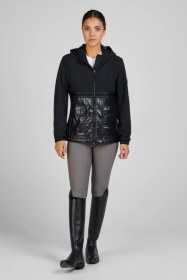 Resim Pikeur Rainjacket 7018 Kapüşonlu Su Geçirmez Kadın Yağmurluk Siyah 