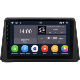Resim Carvocal Opel Mokka (2012-2016) Android 14 Multimedya - 4 GB Ram - 64 GB Hafıza - Carplay CRV-4396XD 