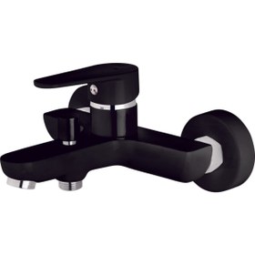 Resim pazariz Siyah Banyo Musluğu Duş Bataryası Duş Bataryası Musluğu 