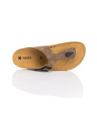 Resim Twigy Daniel Erkek Parmak Arası Terlik Vizon 41/45 BB0702 Vizon 