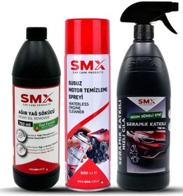 Resim Susuz Motor Temizleme Spreyi / Seramik Cila / Hızlı Cila / Pratik Cila / Ağır Yağ Sökücü 