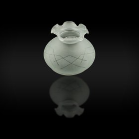 Resim KUĞULU Alaaddin Cam Mat Dekorlu (ALT ÇAP: 17 CM) 