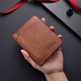 Resim Erkekler için Suni Deri Cüzdan - Akademik Tarz Çoklu Kart Yuvaları ve Nakit Bölmesi ile, Doğum Günleri, Babalar Günü, Eş Hediyeleri için Günlük Kullanıma Uygun 