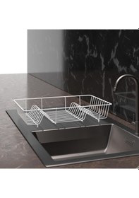 Resim Teknotel Tek Katlı Bulaşıklık Tabaklık Beyaz Kb095 Beyaz 