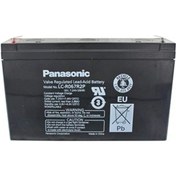 Resim Panasonic Lc R067R2P Pb Kurşun Pil 6 Volt. 7.2Ah. Faston 4.8Mm Fi 